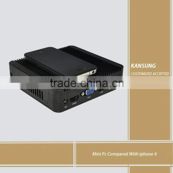 I3 Dual LAN MINI PC 3217u 2G DDR3 Ram 128G SSD Ubuntu WIN10 Office Computer Rs232 Port photo-6