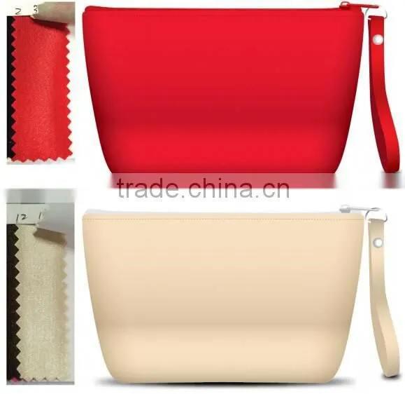 Fashion Microfiber Cosmetic Bag Colourful Ladie's Vanity Bag(COS15-001) photo-3