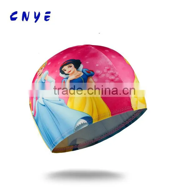Animal Print Silicone Swimming Cap,funny Silicone Swimming Caps,yellow Silicone Swim Caps photo-3