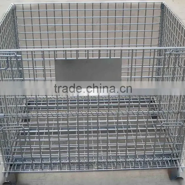 ROAD Folding Wire Mesh Cage Storage Foldable Steel Container photo-2