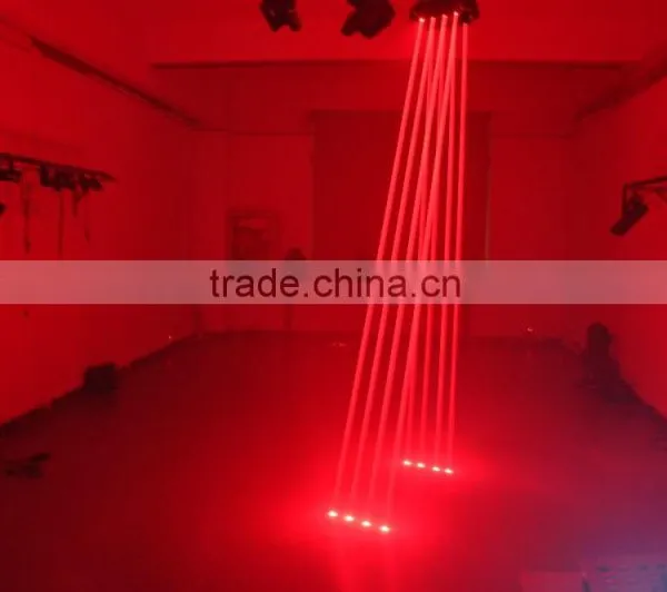 1600mW Red 8lens Fat-beam Moving-Head SpiderLaser Light photo-5