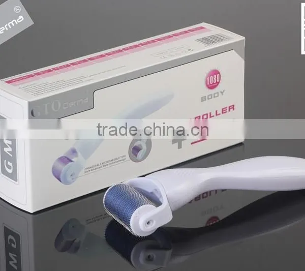 GTODermaroller 1200+600 Body Plus Face Skin Care Micro Needle Roller(medical CE) photo-6