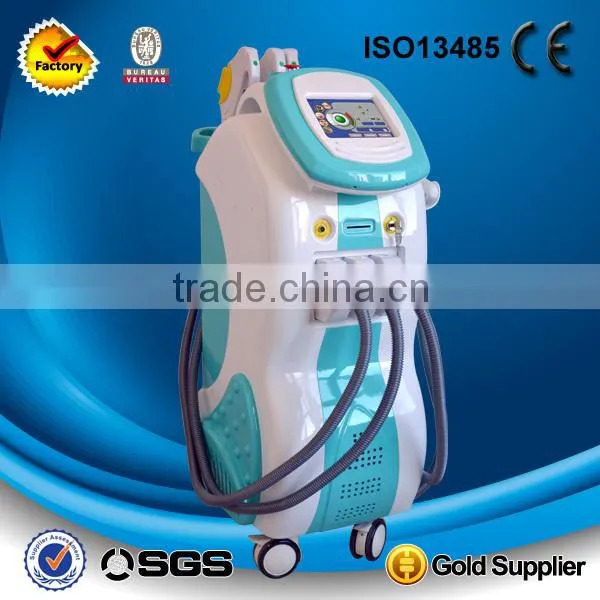 Skin Rejuvenation Professional IPL&RF&E-light & Lips Hair Removal ND YAG Laser Machine 4 Handpieces photo-4