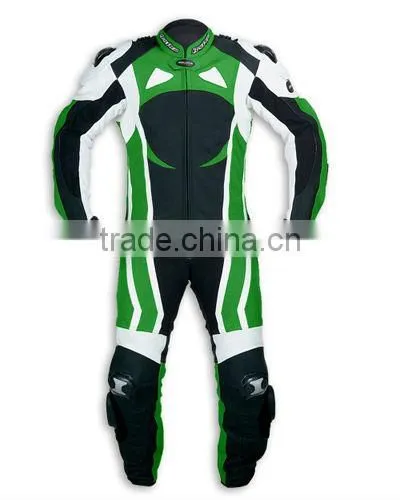 Men Motorbike Leather Suit Custome Made Motorbike Suit photo-2
