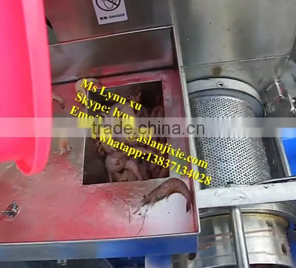 Shrimp Meat Extruder Machine/fish Deboning Machine /automatic Fish Meat Deboner photo-4