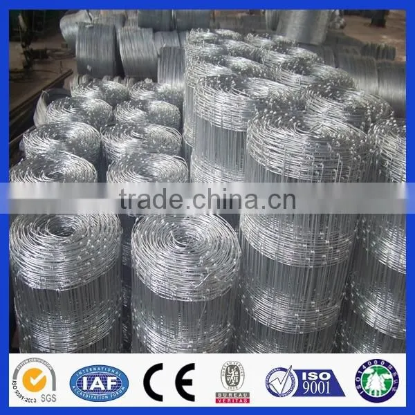 Hinge Joint Knot Field Fence Mesh for Animals/galvanized Farm Field Fence/hot_dipped Galvanized Field Fence photo-5
