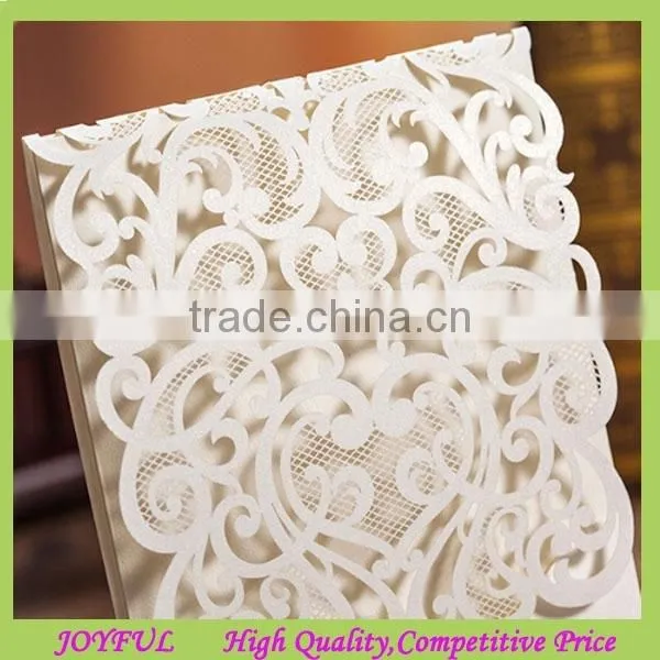 2015 Hot Sell Laser Cut Hollow Wedding Invitation Card photo-6