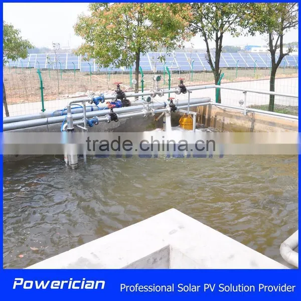 Farm Irrigation Solar Solution Fetch Water By Solar 94M Head Lift With Solar Pump Inverter IP65 photo-3