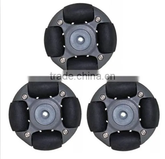 A set of 48mm L E G O plastic omnidirectional wheel ( Omni wheel) 14113