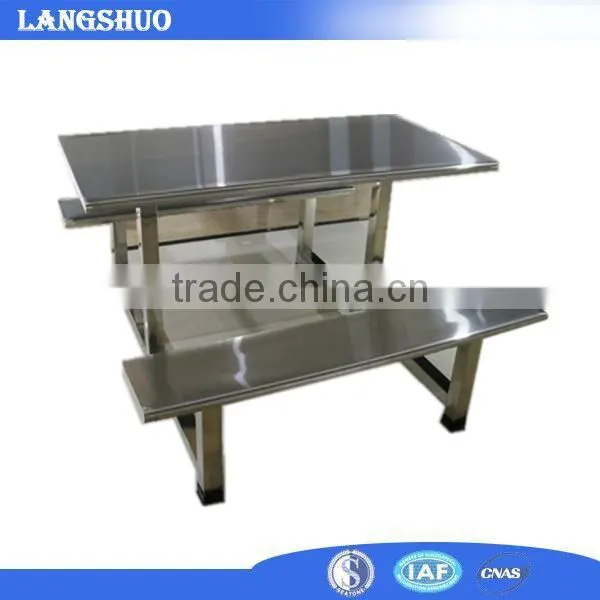 Good Quality Dinning Room Furniture Stainless Steel Dinning Table