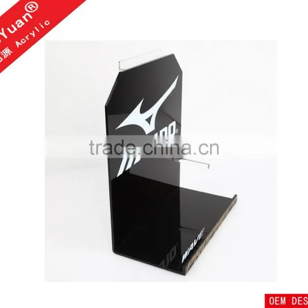 Top Grade Black Acrylic Shoes Display Stand photo-5