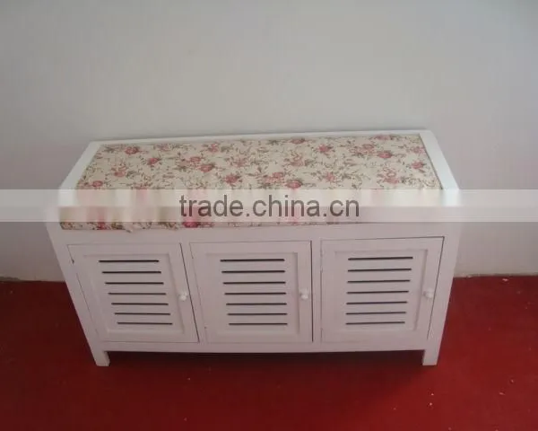 Home Decor Wooden Shoe Rack, Wooden Footstool,wooden Shoes Shelf photo-2