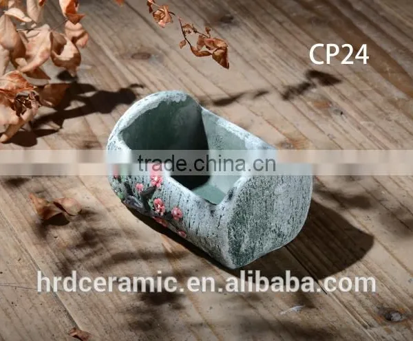High Quality Colorful Cement Garden Flower Pot photo-6