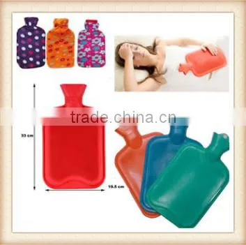 New Coronation Ribbed 1 Side Rubber Hot Water Bottle 2L 3 Year Guarantee Red photo-2