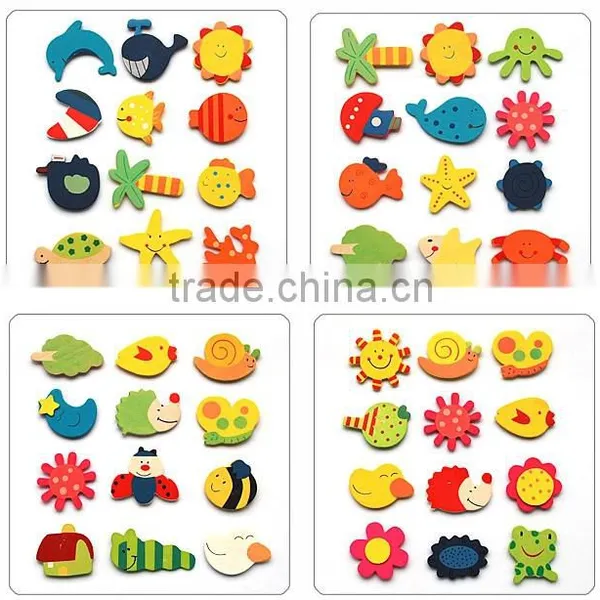 Home Decor 3D Wood Fridge Magnet photo-2