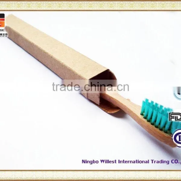 Adult Bamboo Toothbrush With Your Own Logo for Home or Travel photo-3