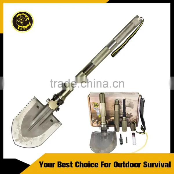 Duoji Best Outdoor Camping Steel Shovel as Car Repair Tools, Car Emergency Survival Kit Tools photo-4