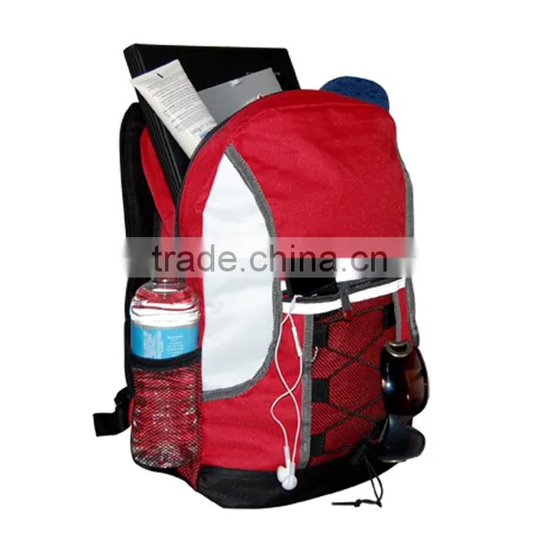 Solid 600D Outdoor Shoulder Backpack With Logo Printing or Embroidery photo-2