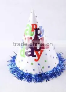 2016 Hot Happy Birthday 6pcs Party Paper Hat With Nice Printing photo-3