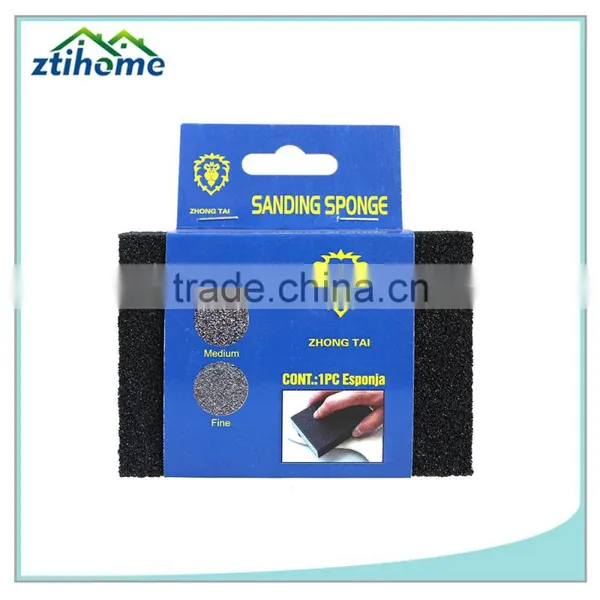 Aluminum Oxide 10x7x2.5cm Black Foam Sanding Block photo-2
