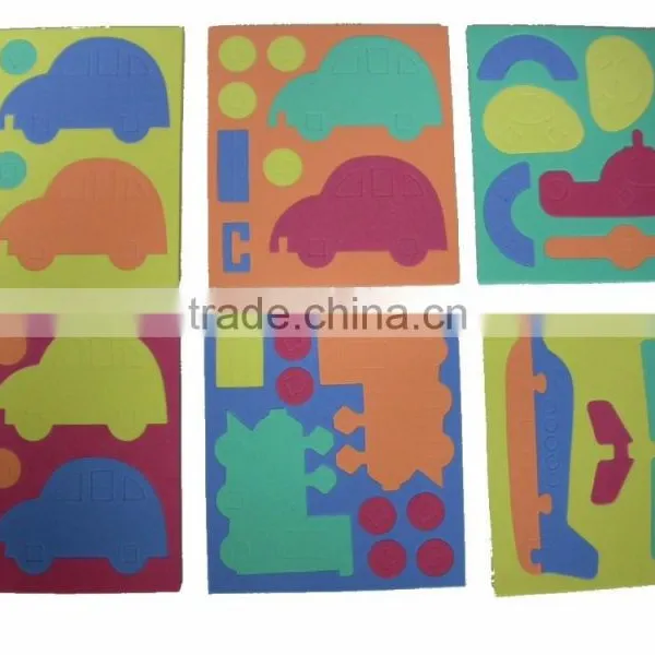 Non-toxic, Mini 3D Puzzle DIY Toy - Vehicles, Animals photo-3