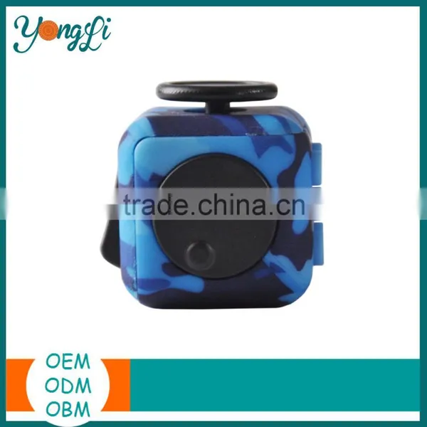 Adults Fidget Cube Stress Relief Toys Color Side Dice photo-2