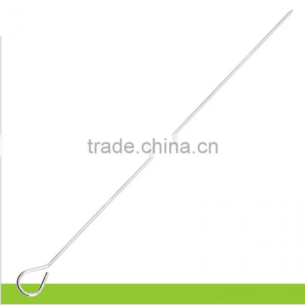 OEM Packing Round Handle Stainless Steel BBQ Skewer Set photo-4