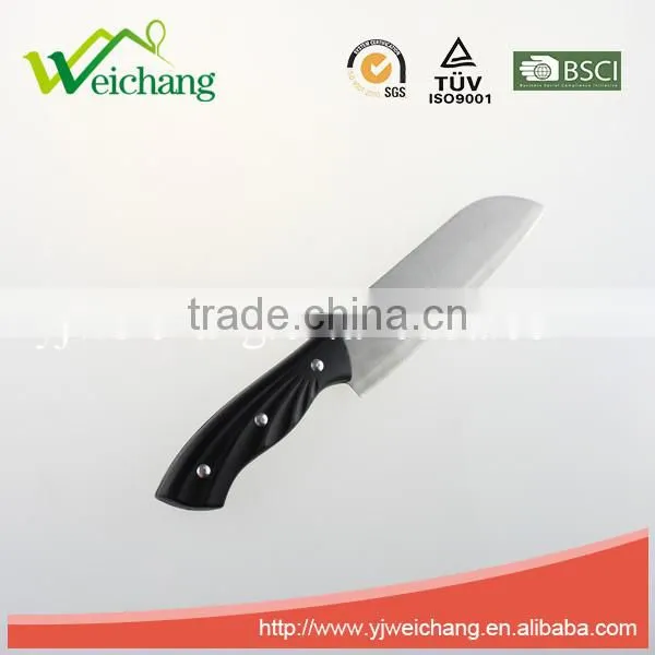 WCA067 5 Pcs Set Kitchen Knives With Scissors and Knife Sharpener Stainless Steel Blade With ABS Handle Wholesale photo-3