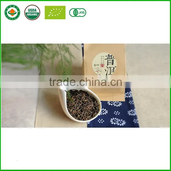 EU Standard Red Color Ripe Pu Er Puer Herbal Loose Leaf Tea photo-4
