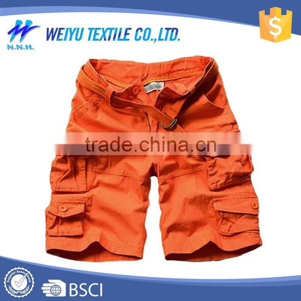 Custom Multi Color 6 Pocket Cargo Shorts for Man photo-3