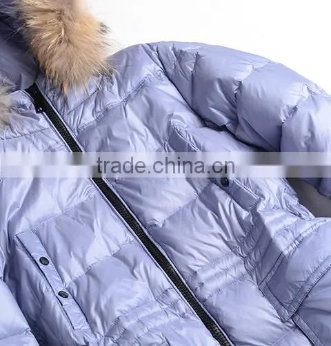 Ladies Overcoat Designs Long Padding Jacket Overcoat Women photo-2