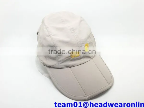 2015 Nylon Hot Selling Waterproof Folding Cap Baseball Cap photo-2