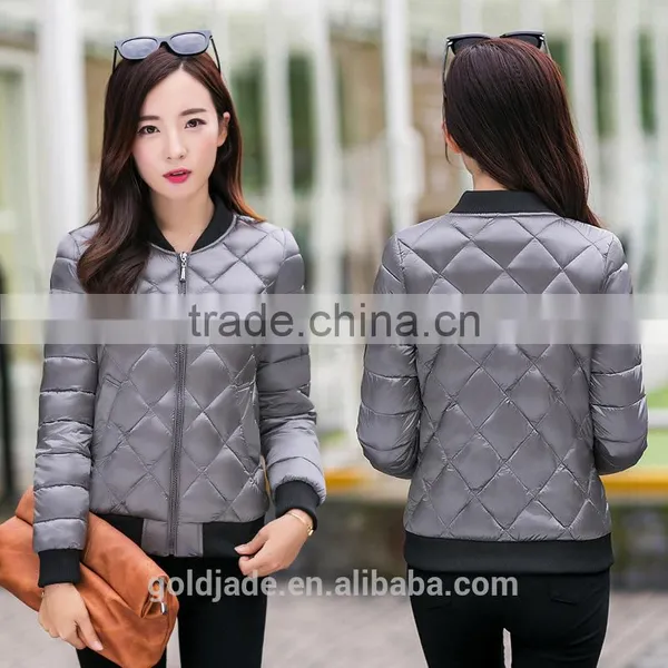 Wholesale 100% Cotton Sateen Custom Embroidered Winter Bomber Jacket photo-2