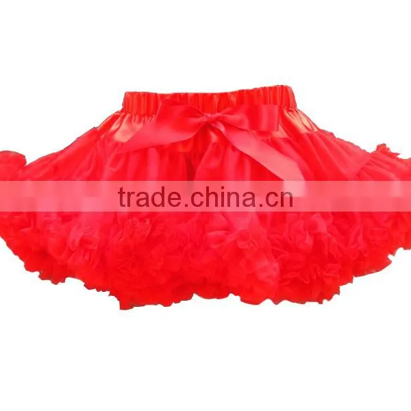 Lovely Pettiskirt Kids Birthday Party Dress Baby Girls Fancy Skirts Girl Pink Chiffon Skirt Boutique Dress photo-6