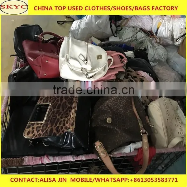 Guangzhou Factory Mixed Used Bags Women Handbags School Bags Lunch Bags Second Hand Laptop Bags for Kenya photo-6