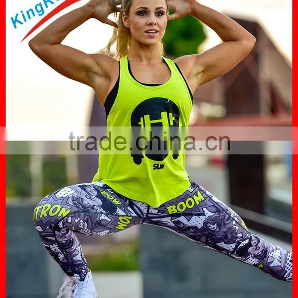 2016 Best Selling Lady's Sublimation Custom Compression Tights photo-4