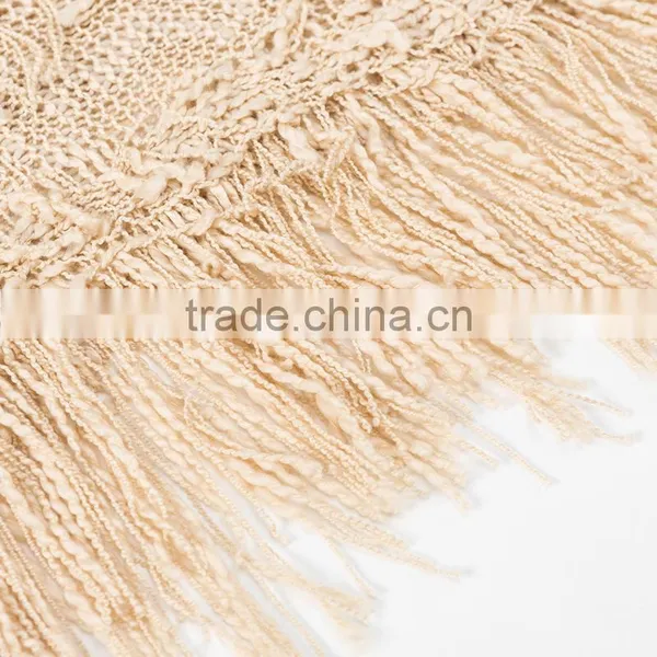 S32445W Teenager Girl Pullover Knitted Sweater Spring Fringe O-neck Trendy Sweaters photo-6