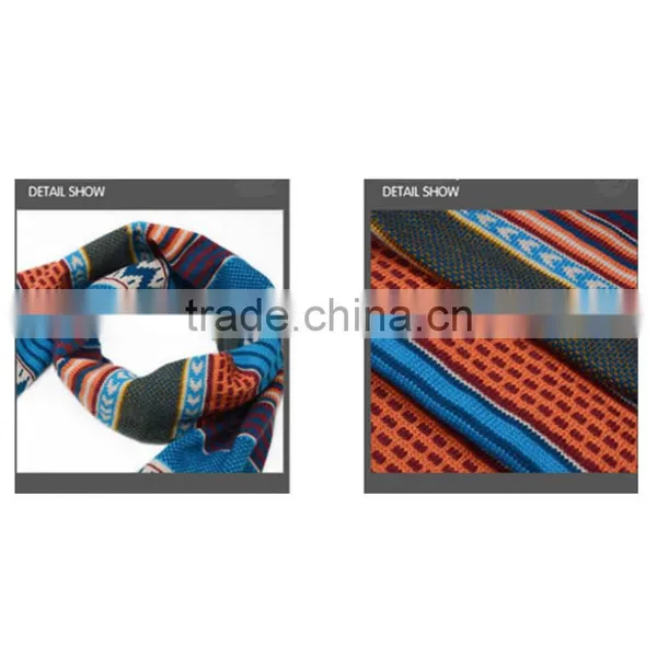 New Design Bohemia Nation Style Beautiful Super Long Scarf With Tassel Warm Knit Lovers Fashion Scarves photo-5