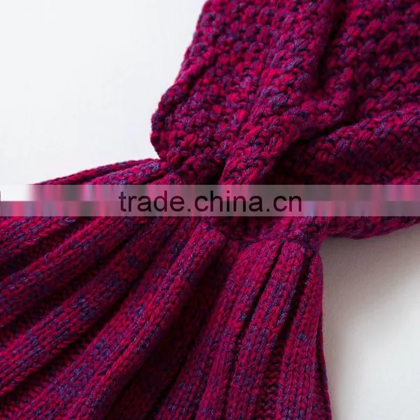 ShiJ 180*90cm 600g Adult Blanket Mermaid Tail Blanket photo-5