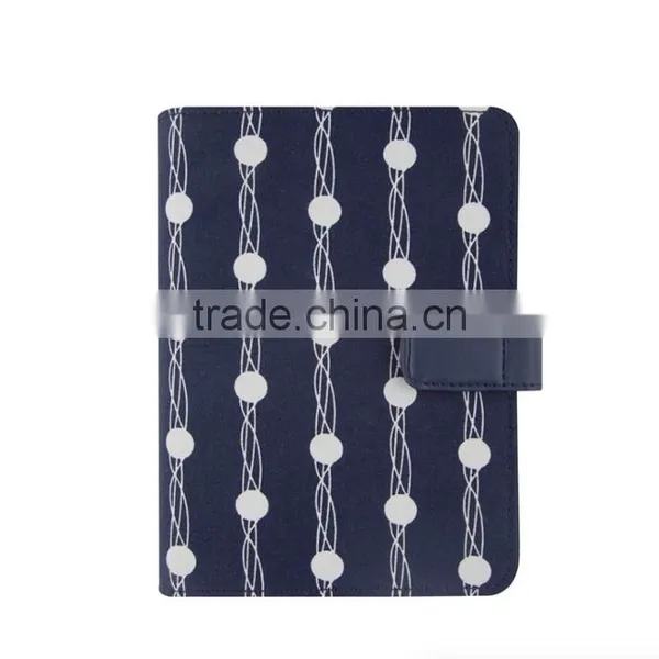 2017 Fashion A6 Cloth Cover Daily Planner /weekly Planner/monthly Planner With Metal Clip/clasp photo-5