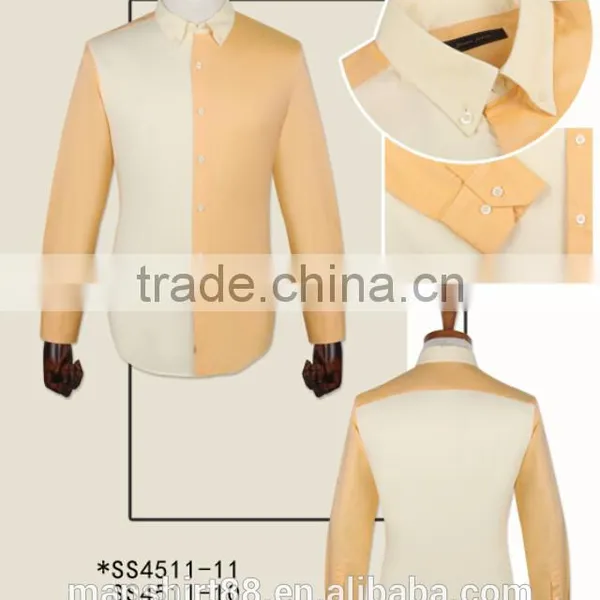 New Colorful Contrast Stylish 100% Cotton Fashion Shirts for Men photo-3