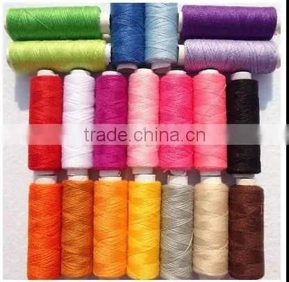 39colors 100% Polyester Spun Sewing Thread for Household , Embrodiery, Sewing Machine,DIY Set photo-5