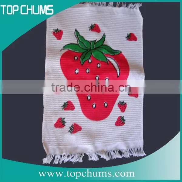 11x17" 100% Cotton Terry Velour Cycling Screen Custom Printed Sporty Rally Towel photo-2