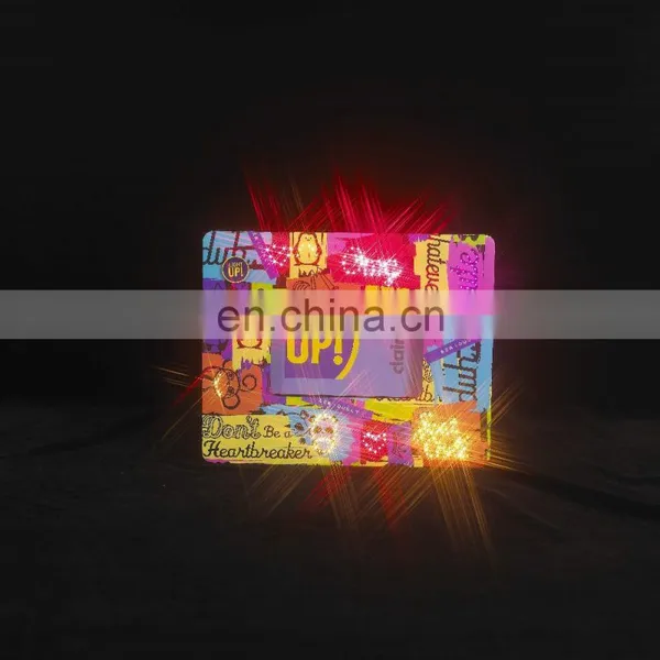 Hot Selling Promotion Picture Paper Photo Frame With Led Light photo-5