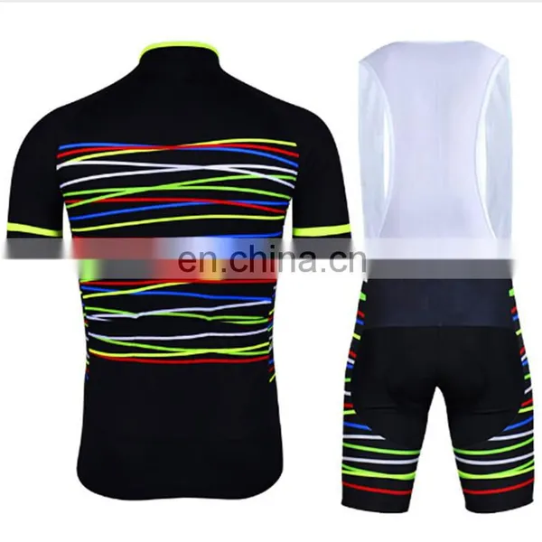 New Fashion Riding Jersey Cycling Bib Shorts Printed Bicycle Sportswear Bike Bib Shorts 3D Coolmax Padded photo-2