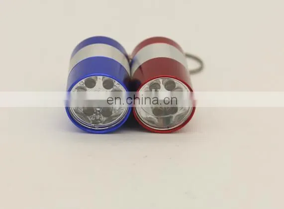 Led Projection Logo Keychain 6led Torch Flashlight photo-5
