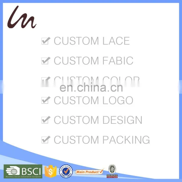 Arab Girl OEM Custom Made Satin Sexy Lingerie Underwear photo-6