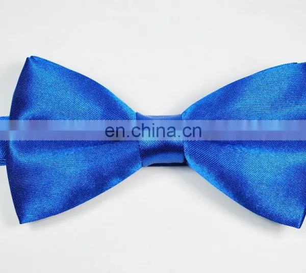 New Arrival Mens Tied Wholesale Adjustable Royalblue Bow Tie photo-2