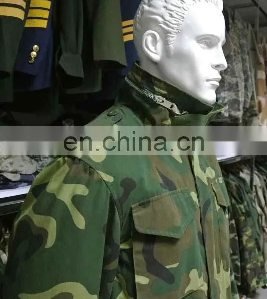 Camouflage Military Uniform Combat Tactical Army Jacket 100% Cotton Ripstop photo-5