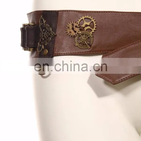 Steampunk Synthetic Leather Bullet Belt photo-2